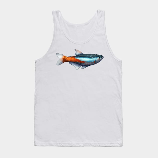 Cozy Neon Tetra Tank Top by Phoenix Baldwin